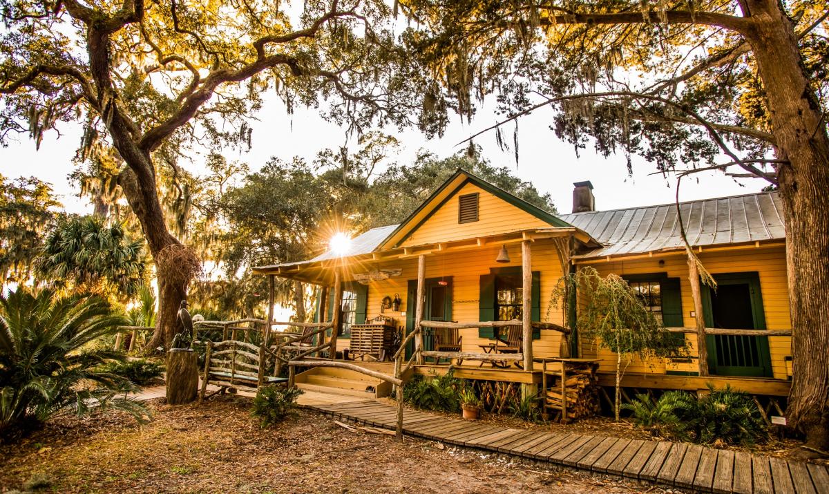 The Lodge on Little St. Simons Island: Where exclusivity meets natural beauty.