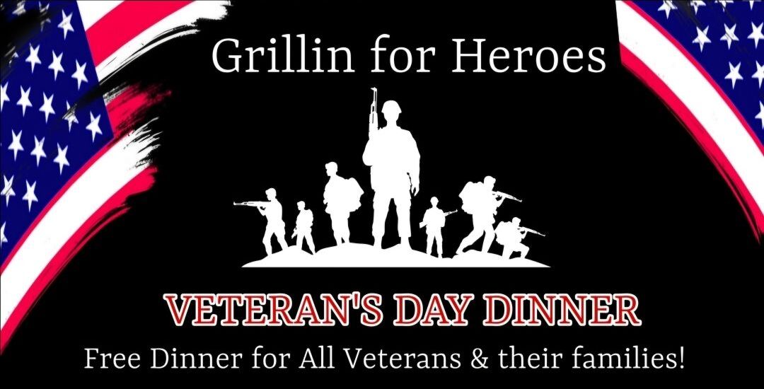 Veterans Day Dinner in Brunswick: Join the Grillin For Heroes Celebration